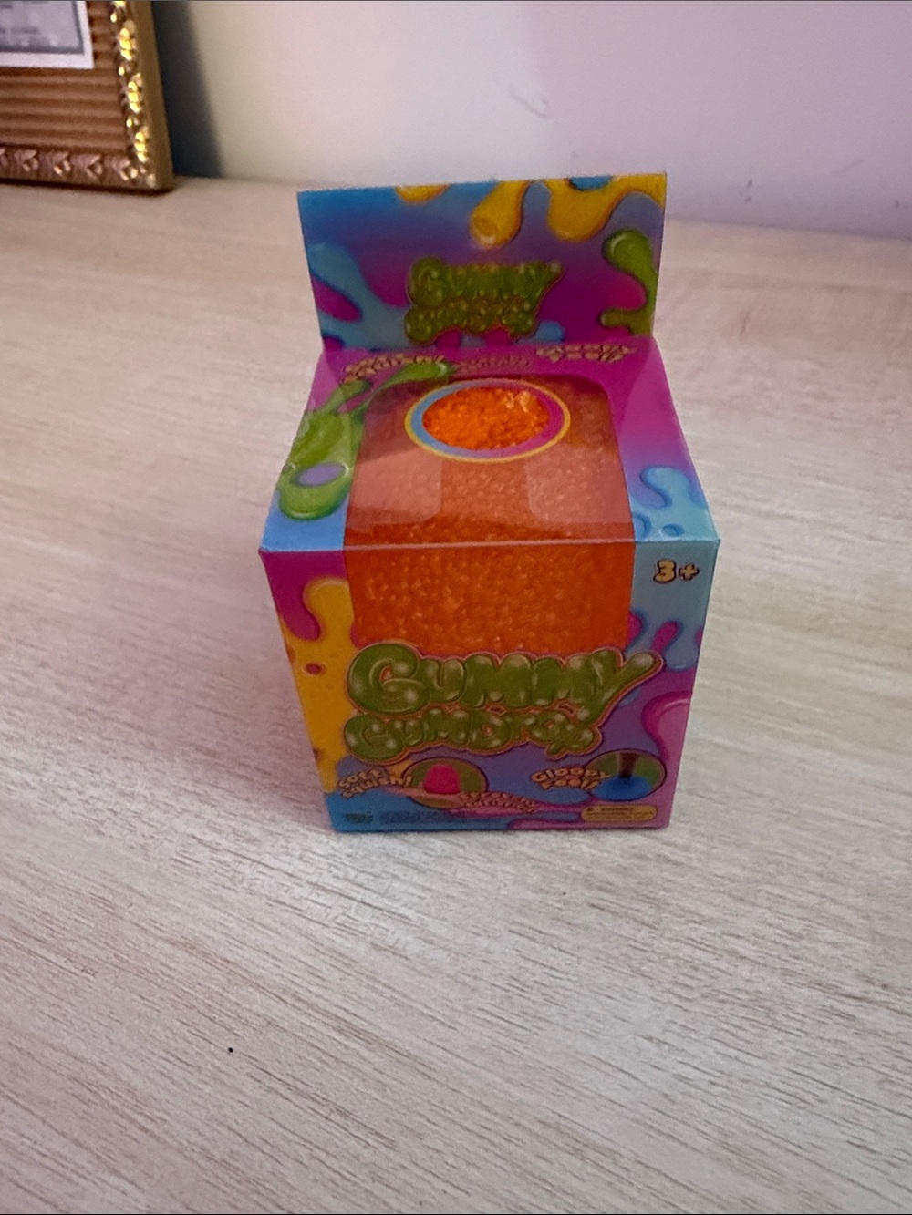 Gumdrop Sensory squish - Orange